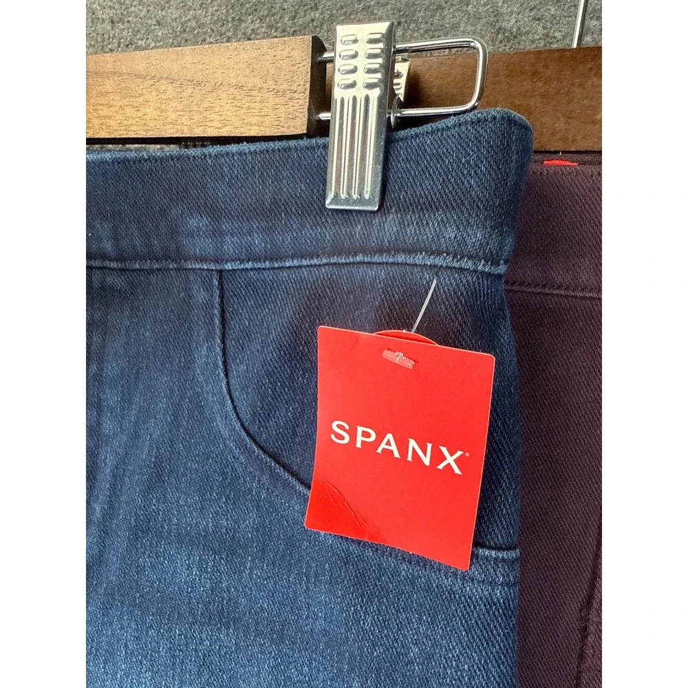 NWT Lot of 3 Spanx Jean-ish Ankle Leggings Size S NEW Tummy Control 20018R